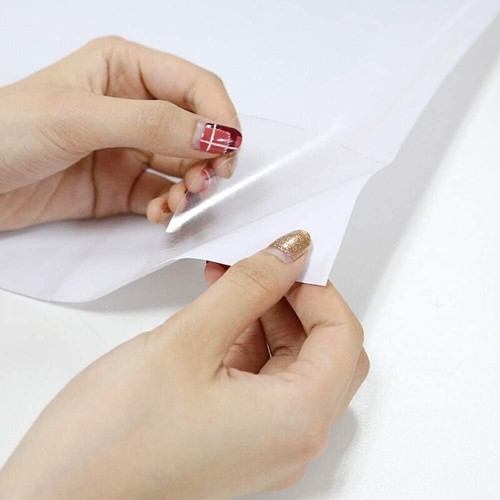 Sticky back plastic clear self - sticky,