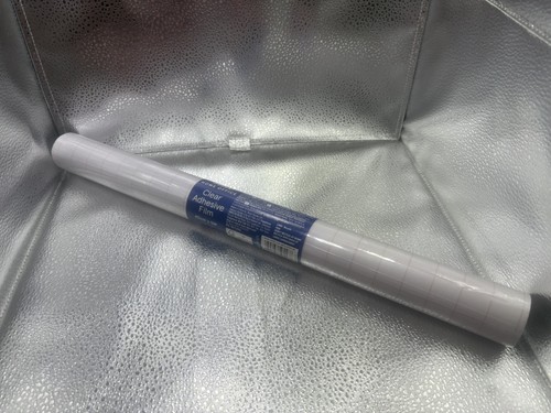 Clear adhesive film roll book - adhesive,