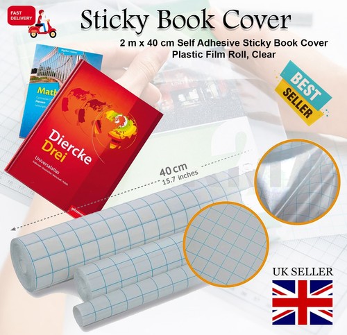 Self adhesive book cover - adhesive,