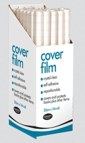 Roll 33cm x 1m clear - roll, of