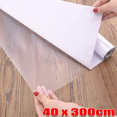 Sticky back plastic roll - sticky, clear
