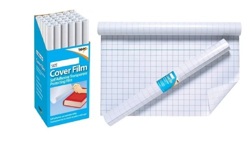 Sticky back plastic clear self - plastic,